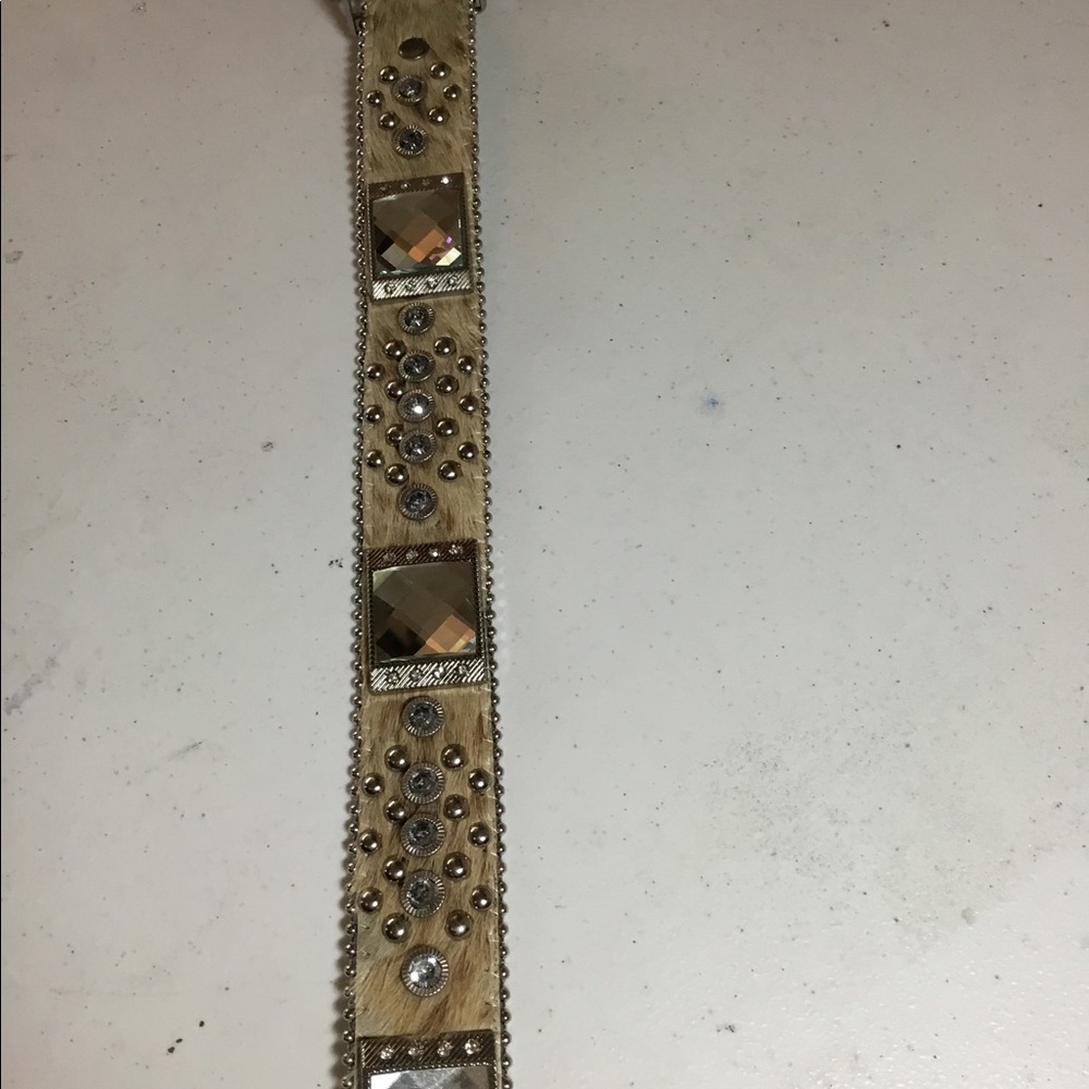 Montana West Bling hair on Western BELT